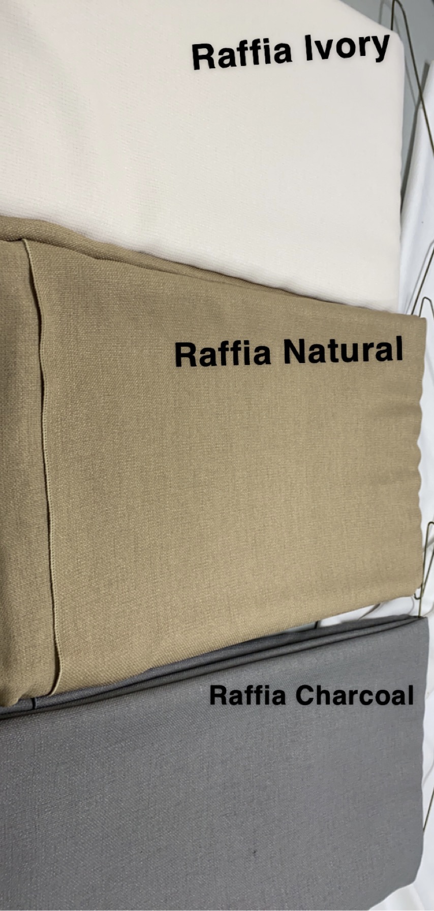 90X156 RAFFIA NATURAL (Natural Burlap Look)