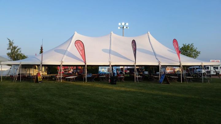 40 X 80 WEDDING POLE TENT (For up to 320 people)