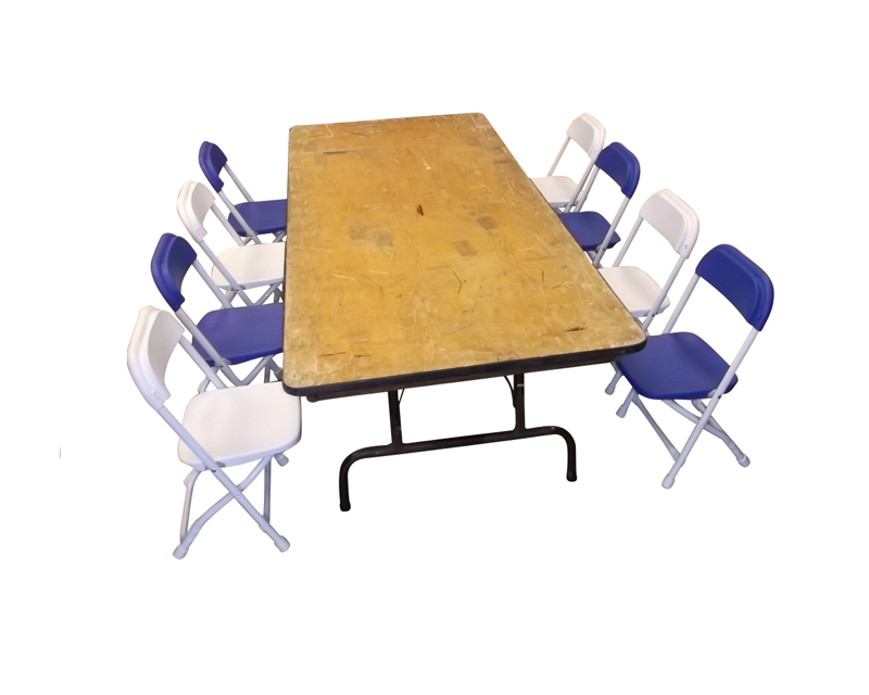 CHILDRENS TABLE 6 FEET BY 30 INCHES (Chairs not included)