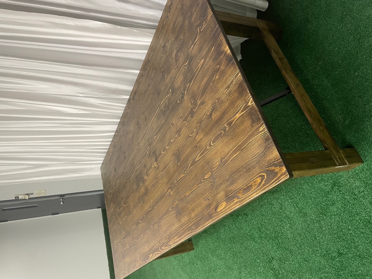 HARVEST FOLDING TABLE - 8' Long x 4' Wide- Must be used indoors or covered by a tent 