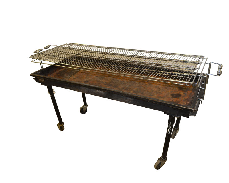 2'X4' CHARCOAL BBQ. THIS ITEM IS DELIVERY ONLY.