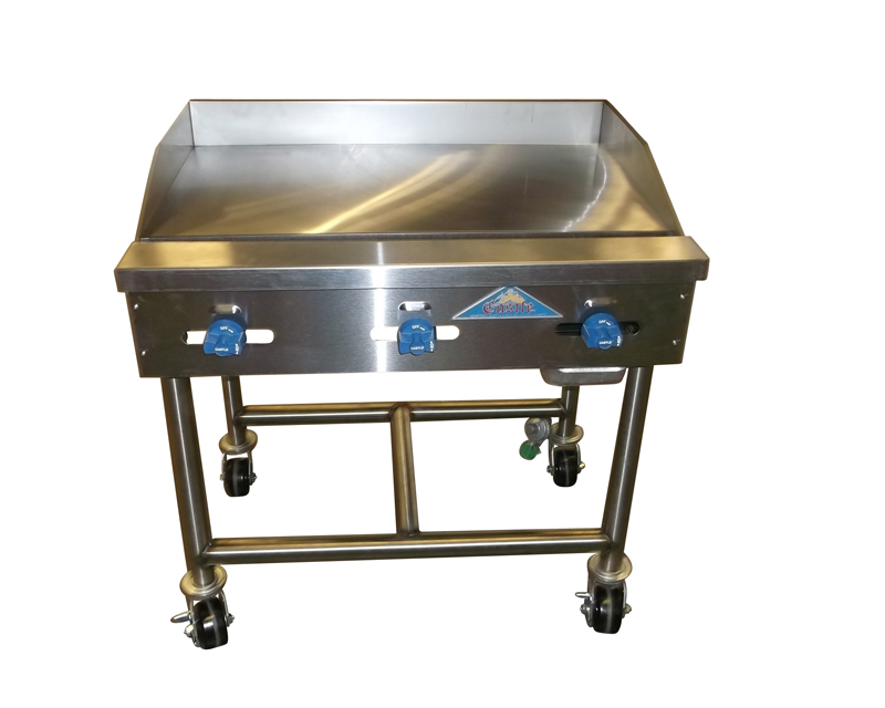 Propane Griddle with Thermostat (27 inches by 36 inches) Delivery only requires 20 lb tank