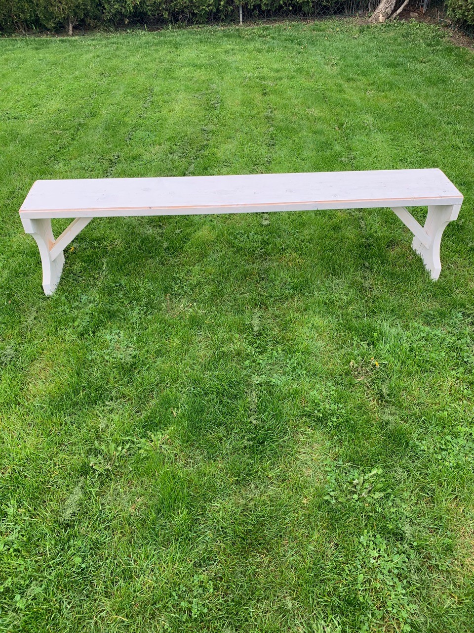 CEREMONY RUSTIC BENCH 6FT (SEATS 4 TO 5)