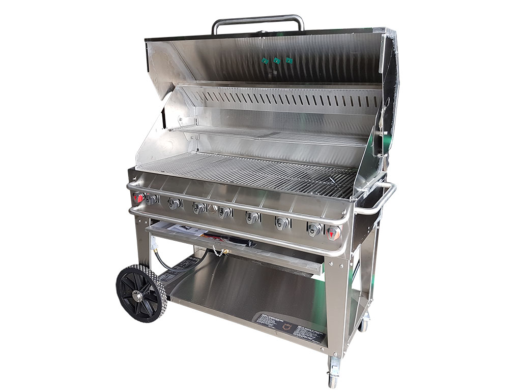 2'X4' PROPANE DELUXE BBQ - (requires 2 - 30lb propane tanks) THIS ITEM IS DELIVERY ONLY.