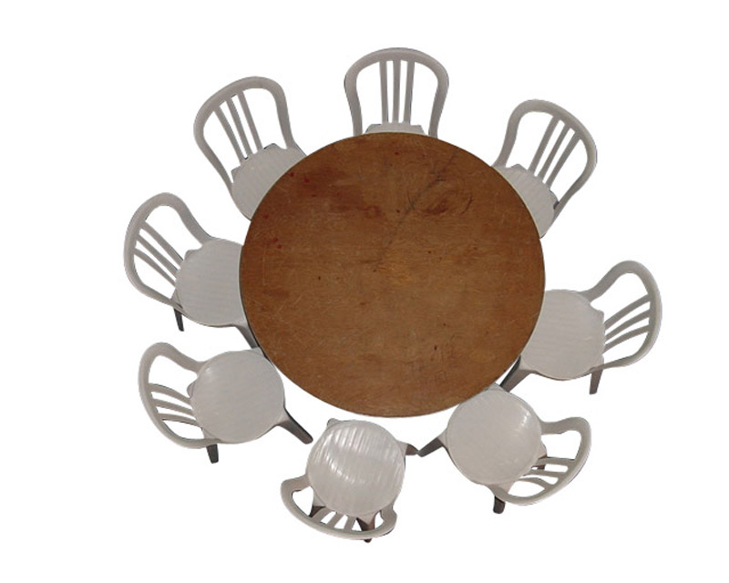 54 Inch Round Table - Seats 8