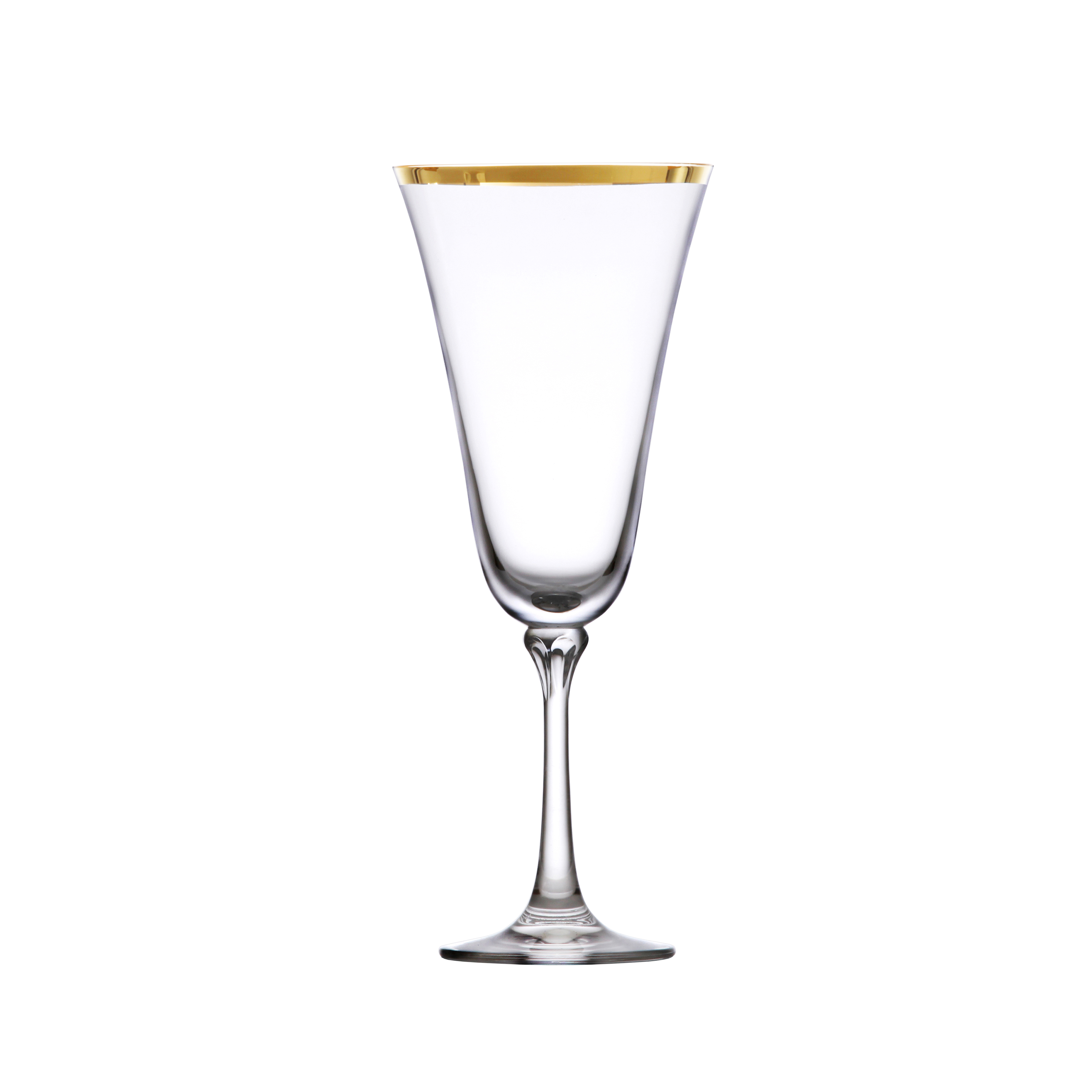 GOLD BAND WINE GLASS 13.5 oz