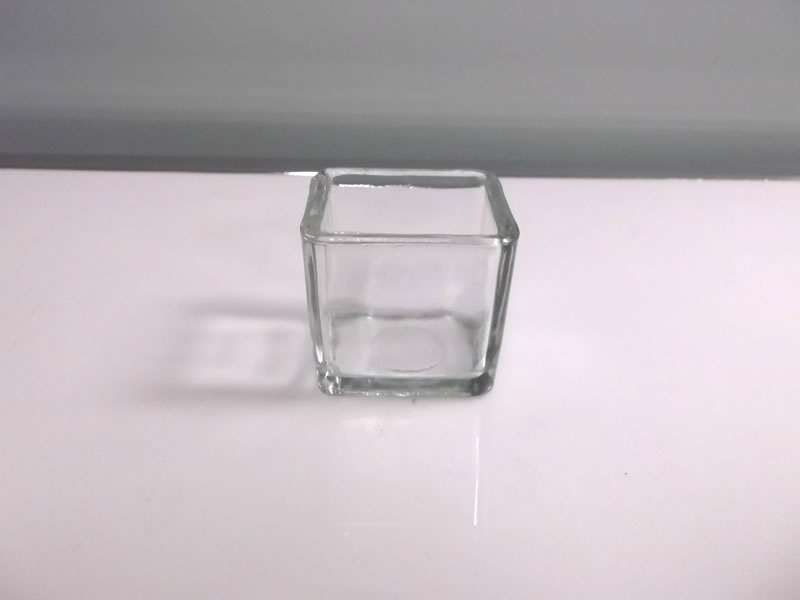 2"X2" SQUARE VOTIVE CLEAR