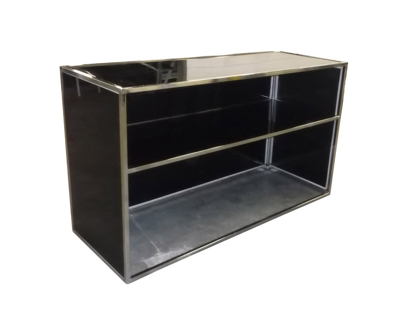 6' LUCITE BLACK BAR