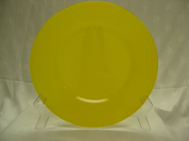 PRESENTATION PLATE 12" - YELLOW