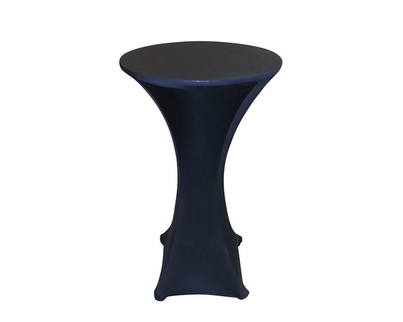 BLACK SPANDEX COVER FOR 24 INCH ROUND CRUISER (Table not included)