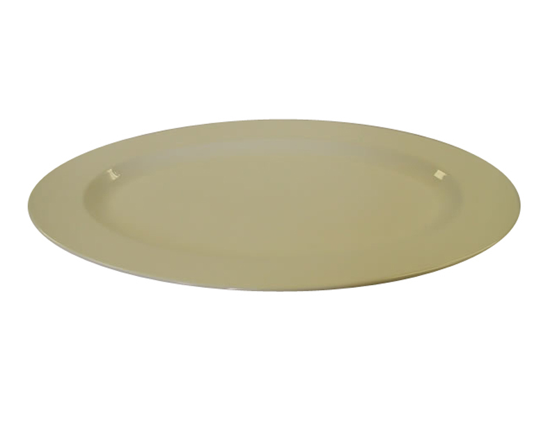 WHITE CHINA 20" X 14" OVAL PLATTER