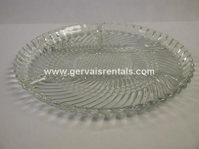 LRG 5 SECTION RELISH TRAY