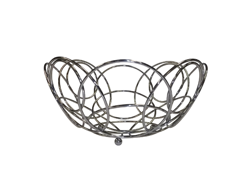 CHROME BREAD BASKET