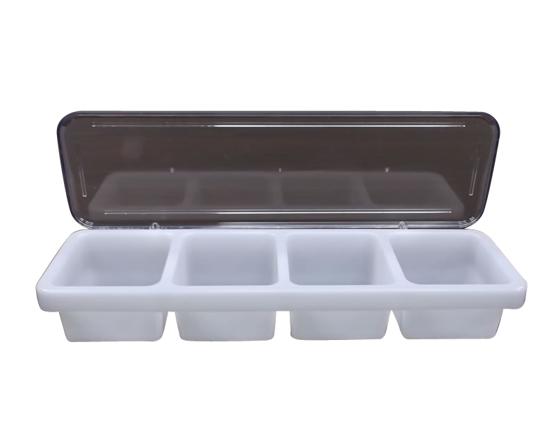 4 PART BAR/CONDIMENT DIVIDER TRAY