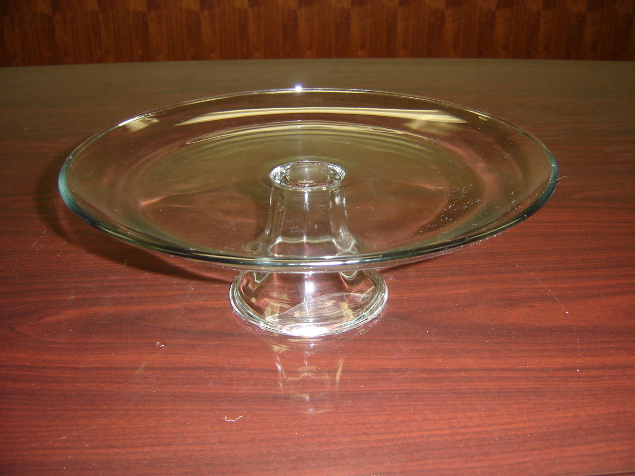 12" GLASS CAKE STAND